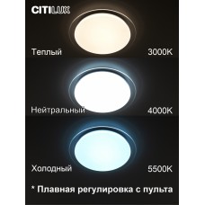 Потолочный светильник Citilux CL734480G Спутник